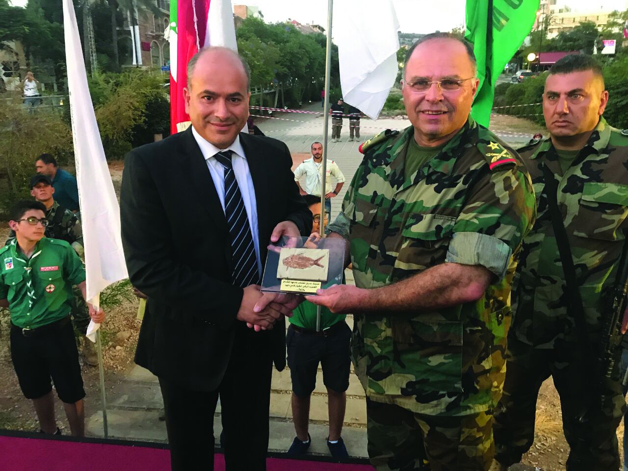 بلدية جبيل تكرّم قائد معركة 